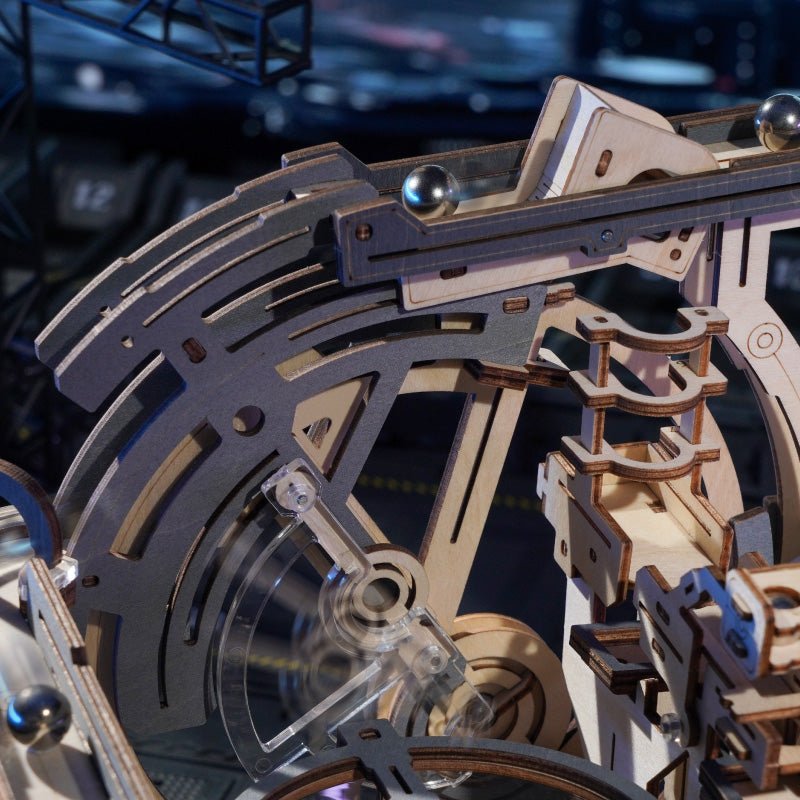 ROKR 3D Wooden Puzzle Marble Spaceport Marble Run LGC01 by LAB7 Malta, Europe