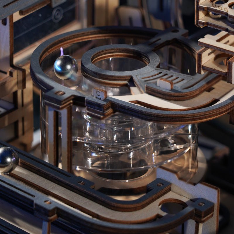 ROKR 3D Wooden Puzzle Marble Spaceport Marble Run LGC01 by LAB7 Malta, Europe