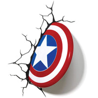 Marvel 3D LED Light Captain America Shield by LAB7 Malta, Europe