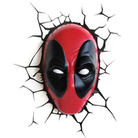 Marvel 3D LED Light Deadpool Mask by LAB7 Malta, Europe
