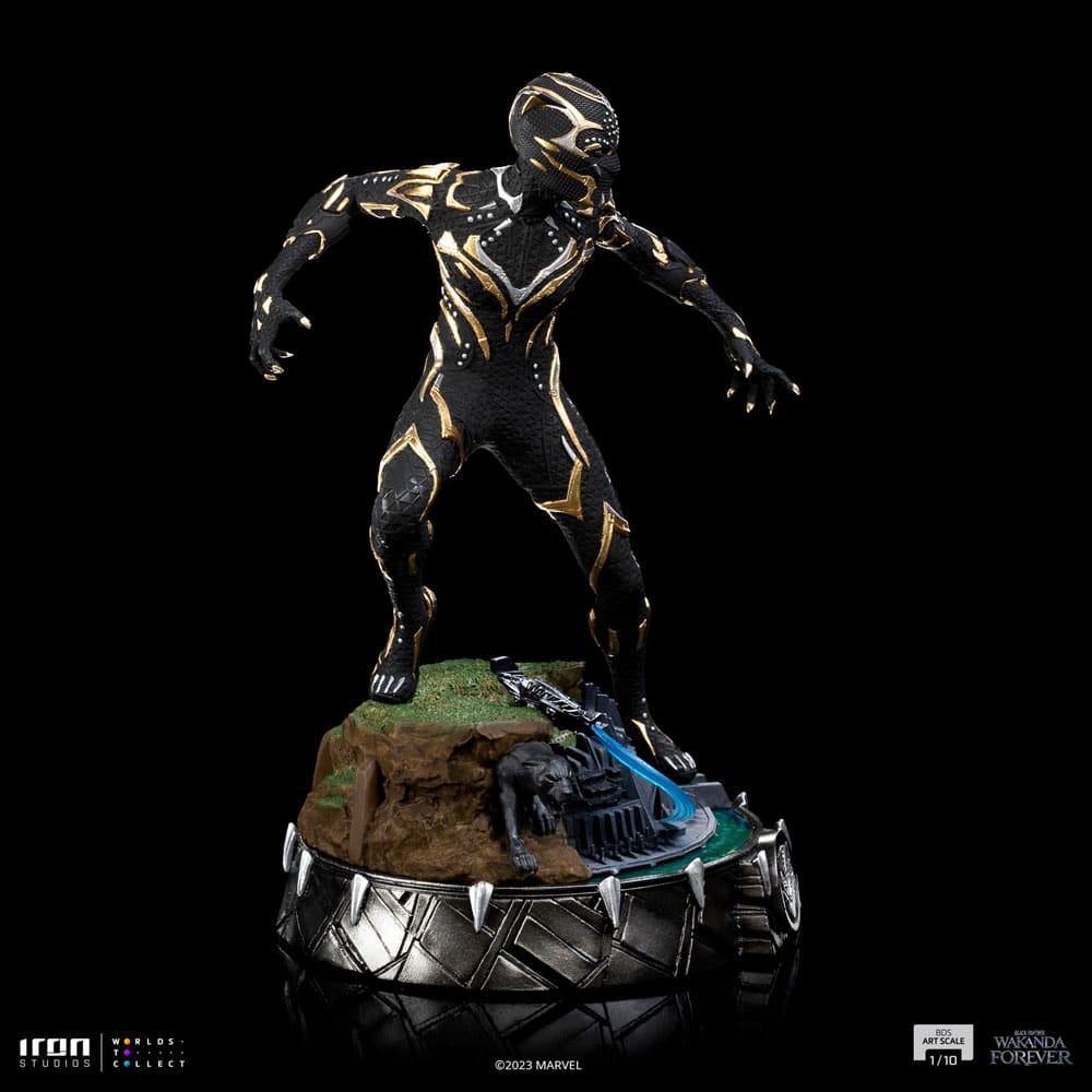 Iron Studios - Marvel Art Scale Statue 1/10 Wakanda Forever Black Panther 21 cm