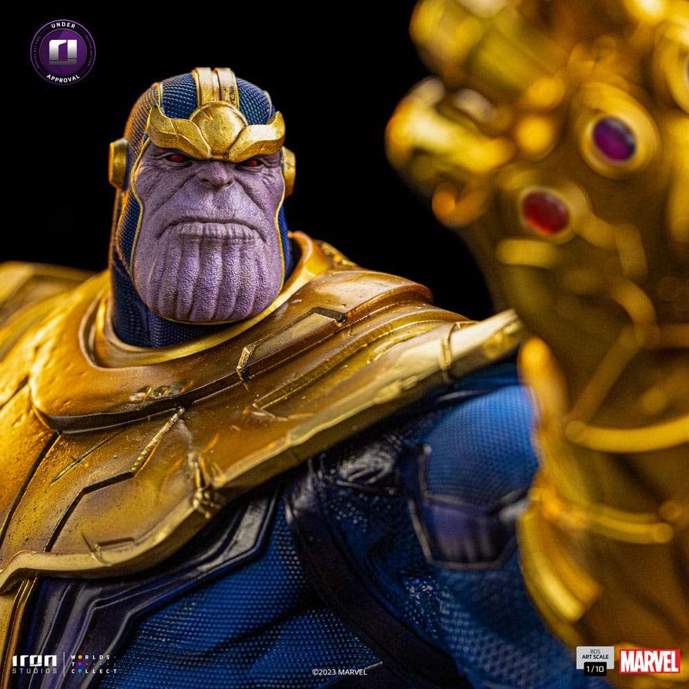 Marvel BDS Art Scale Statue 1/10 Thanos Infinity Gaunlet Diorama 30 cm by LAB7 Malta, Europe