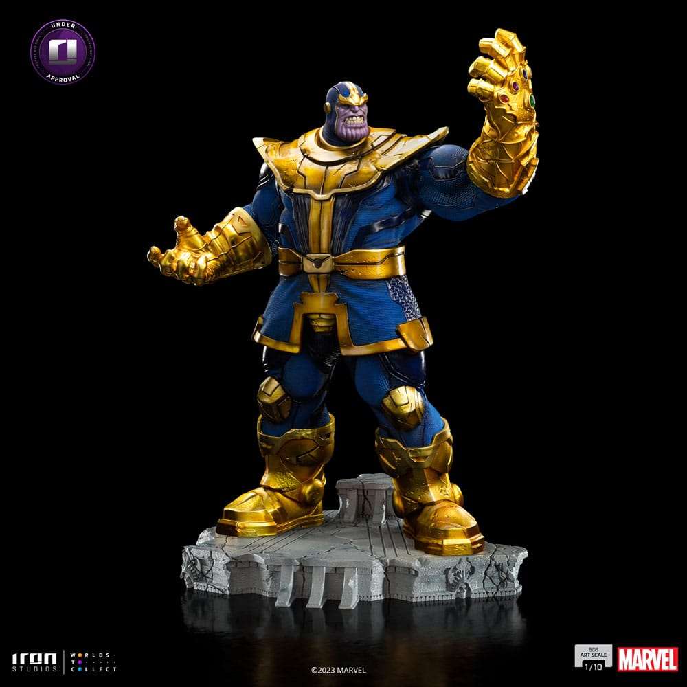 Marvel BDS Art Scale Statue 1/10 Thanos Infinity Gaunlet Diorama 30 cm by LAB7 Malta, Europe