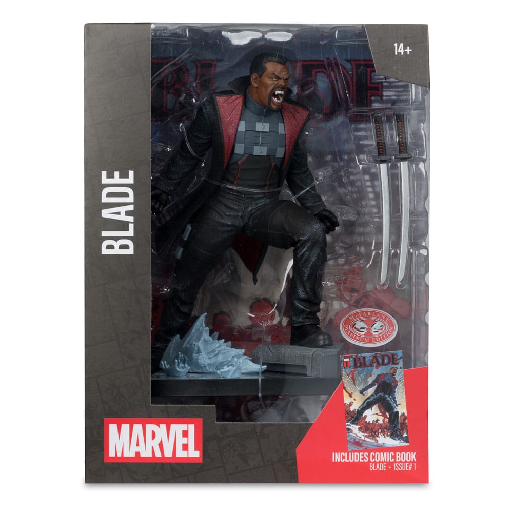 Marvel Blade 1 PVC Statue 1/6 Scale Blade Collectible 19 Cm by LAB7 Malta, Europe