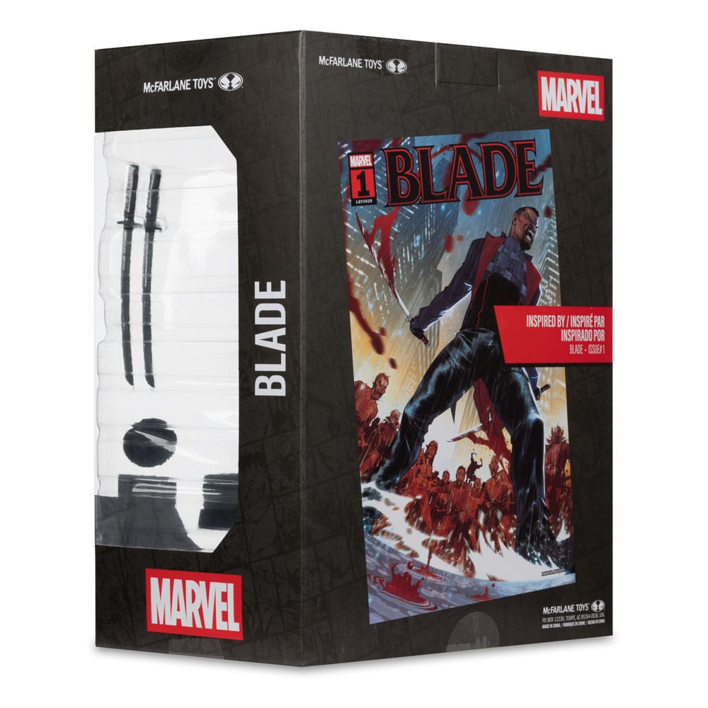Marvel Blade 1 PVC Statue 1/6 Scale Blade Collectible 19 Cm by LAB7 Malta, Europe