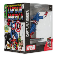 Marvel Collection PVC Statue 1/10 Captain America (Captain America 100) – 12 cm by LAB7 Malta, Europe
