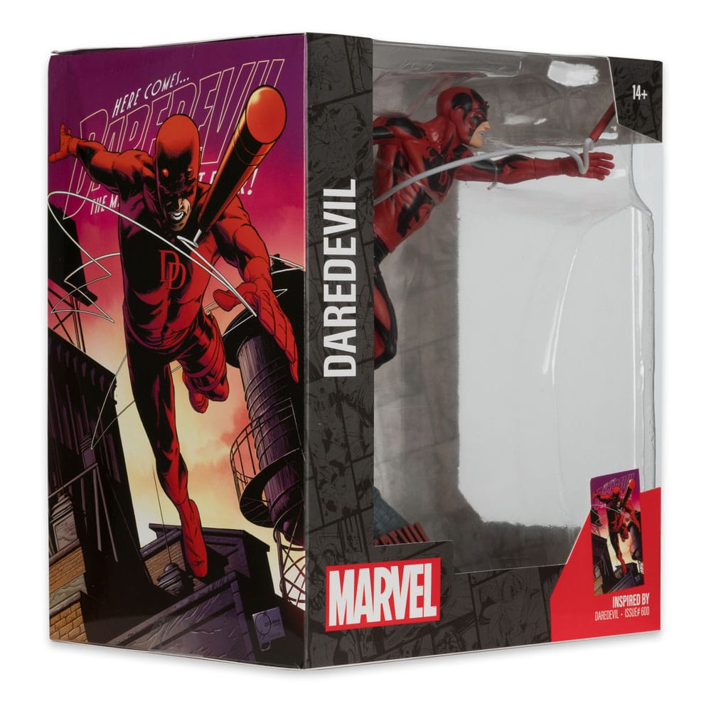 Marvel Collection PVC Statue 1/10 Daredevil (Daredevil 600) 17 cm by LAB7 Malta, Europe