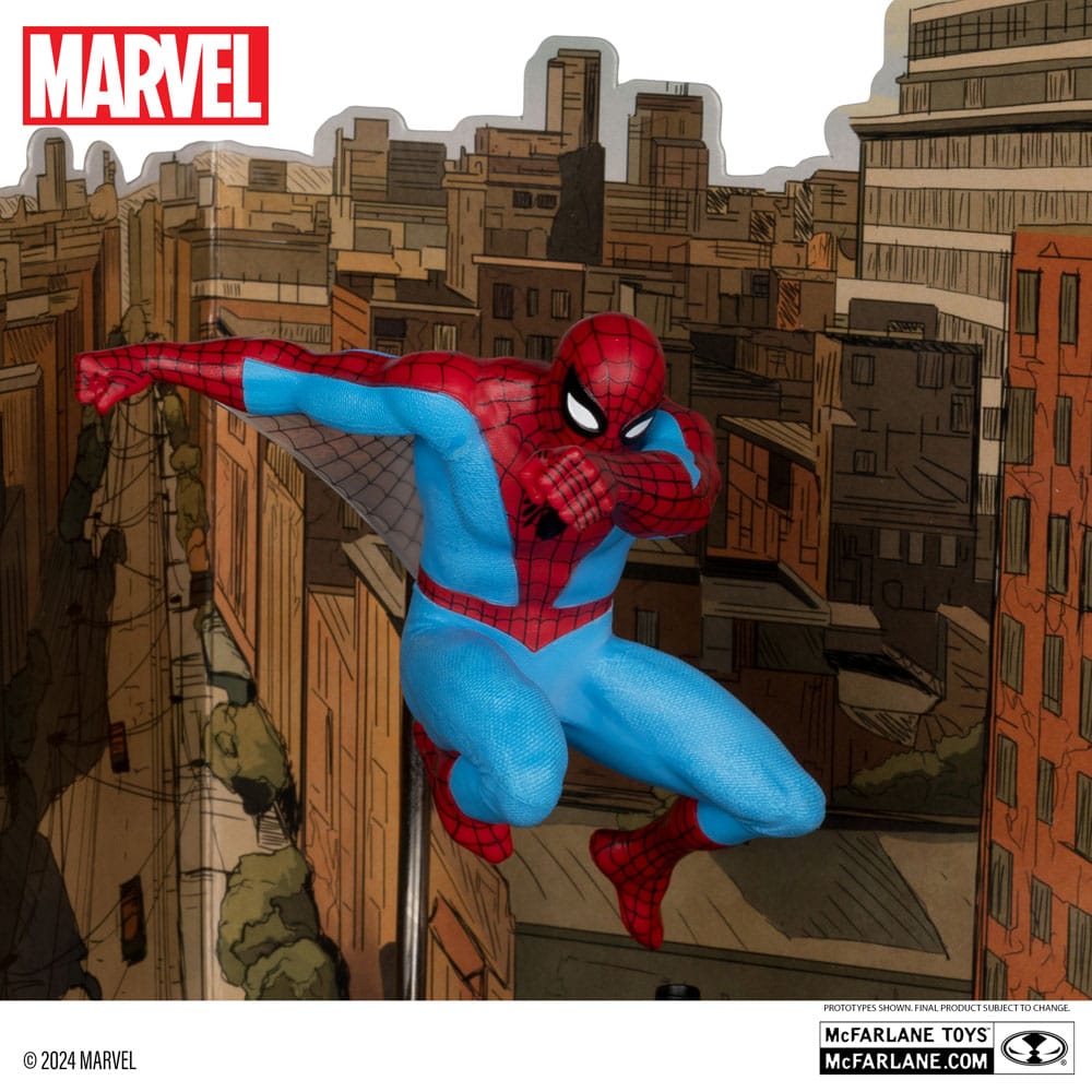 Marvel Collection PVC Statue 1/10 Spider - Man (The Amazing Spider - Man 38) (Gold Label) – 15 cm by LAB7 Malta, Europe