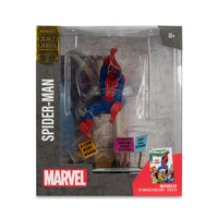Marvel Collection PVC Statue 1/10 Spider - Man (The Amazing Spider - Man 68) (Gold Label) – 15 cm by LAB7 Malta, Europe