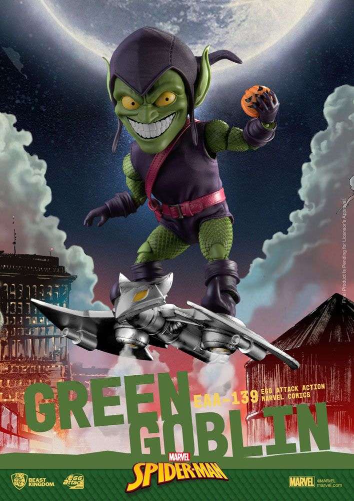 Marvel Comics Egg Attack Action Action Figure Green Goblin 17 cm by LAB7 Malta, Europe