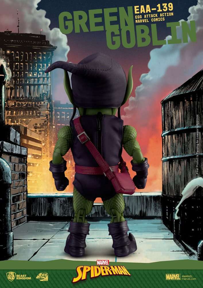 Marvel Comics Egg Attack Action Action Figure Green Goblin 17 cm by LAB7 Malta, Europe