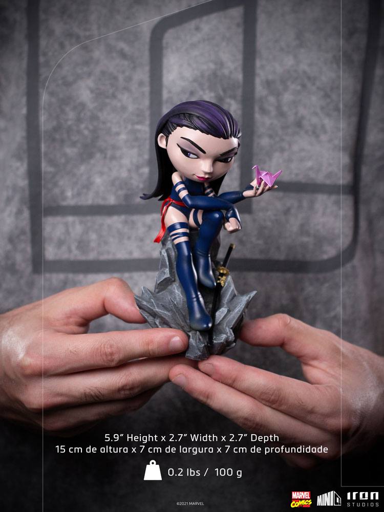 Marvel Comics Mini Co. Deluxe PVC Figure Psylocke (X - Men) 15 cm by LAB7 Malta, Europe