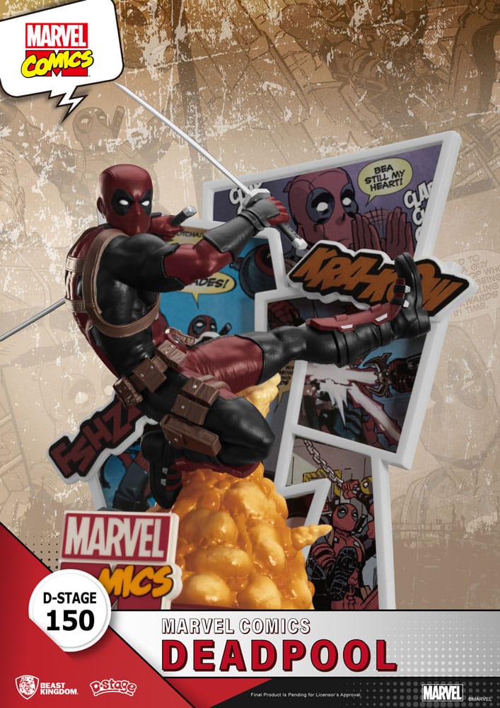 Marvel Deadpool D-Stage Diorama 16cm in Malta | LAB7