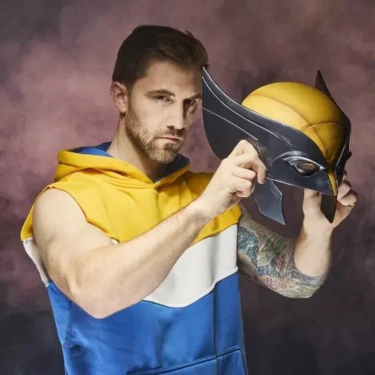 Marvel Legends Wolverine Mask 1:1 Replica – Deadpool & Wolverine Collectible by LAB7 Malta, Europe