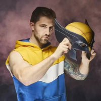 Marvel Legends Wolverine Mask 1:1 Replica – Deadpool & Wolverine Collectible by LAB7 Malta, Europe