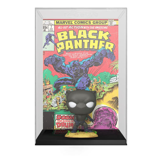 Funko - Marvel POP! Comic Cover Vinyl Figure Black Panther 18