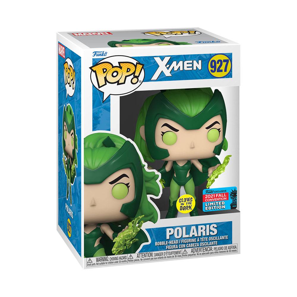 Marvel POP! Vinyl Figure Polaris GITD (NYCC/Fall Con.) 927 by LAB7 Malta, Europe
