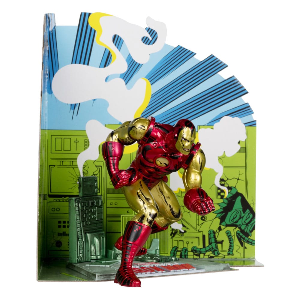 Marvel PVC Statue 1/10 Iron Man (The Invincible Iron Man 126) – 11 cm by LAB7 Malta, Europe