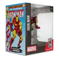 Marvel PVC Statue 1/10 Iron Man (The Invincible Iron Man 126) – 11 cm by LAB7 Malta, Europe