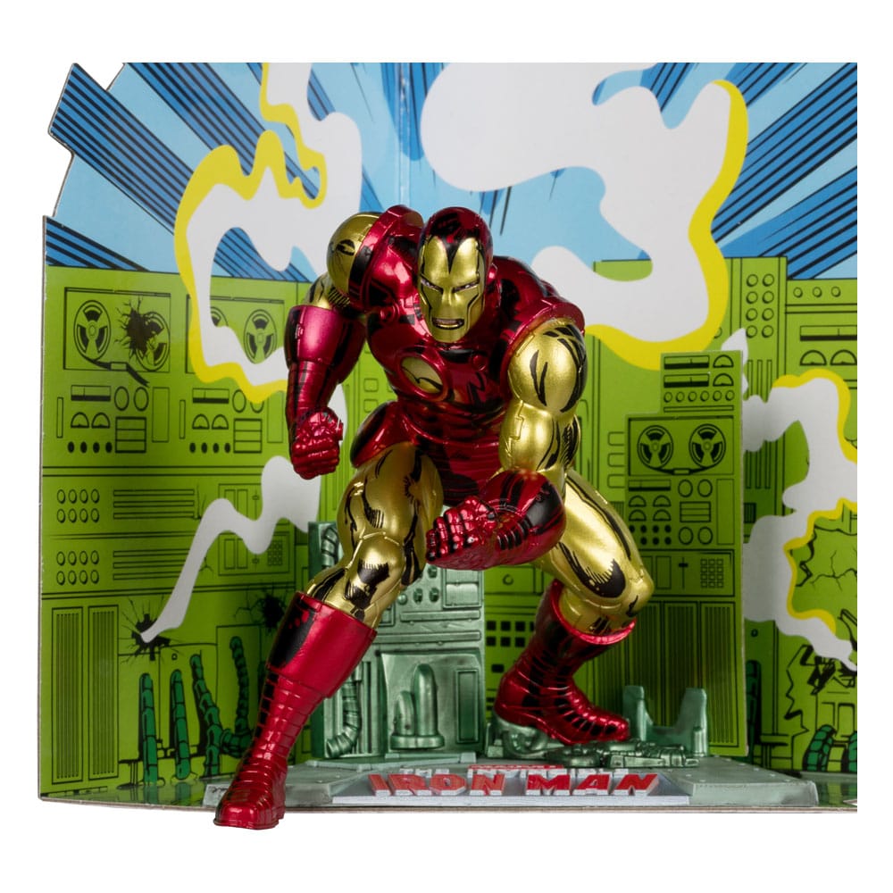 Marvel PVC Statue 1/10 Iron Man (The Invincible Iron Man 126) – 11 cm by LAB7 Malta, Europe