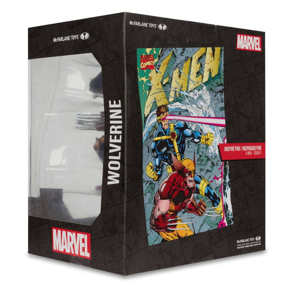 Marvel PVC Statue 1/10 Wolverine (X - Men 1) – 12 cm by LAB7 Malta, Europe