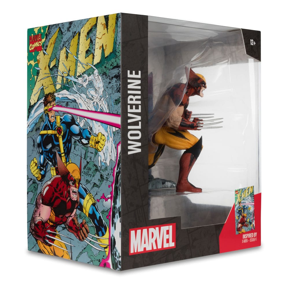 Marvel PVC Statue 1/10 Wolverine (X - Men 1) – 12 cm by LAB7 Malta, Europe