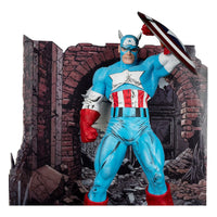 Marvel PVC Statue 1/6 Captain America (The Amazing Spider - Man 323) – 28 cm by LAB7 Malta, Europe