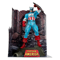 Marvel PVC Statue 1/6 Captain America (The Amazing Spider - Man 323) – 28 cm by LAB7 Malta, Europe