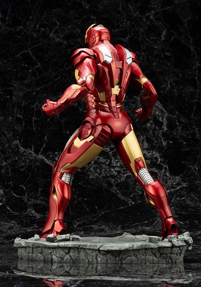 Marvel The Avengers ARTFX PVC Statue 1/6 Iron Man Mark 7 32 cm by LAB7 Malta, Europe
