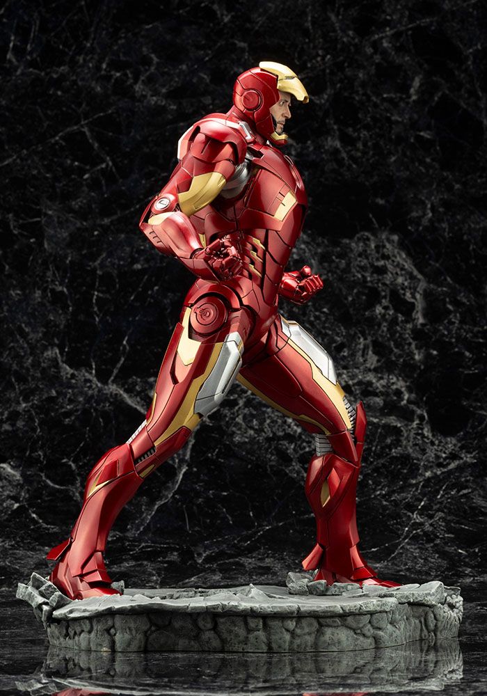 Marvel The Avengers ARTFX PVC Statue 1/6 Iron Man Mark 7 32 cm by LAB7 Malta, Europe