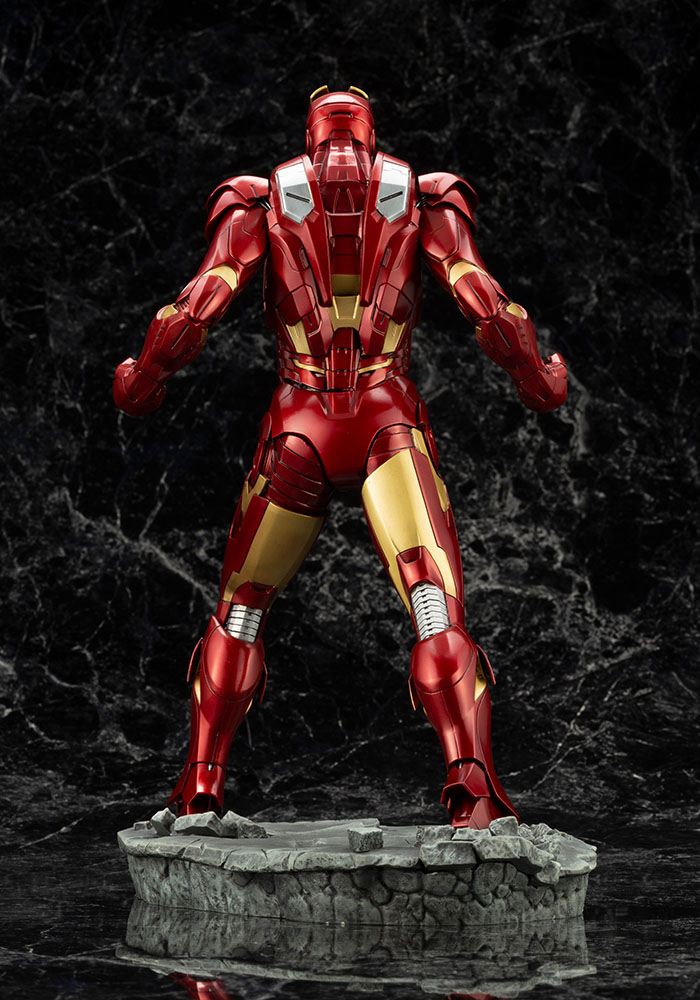Marvel The Avengers ARTFX PVC Statue 1/6 Iron Man Mark 7 32 cm by LAB7 Malta, Europe