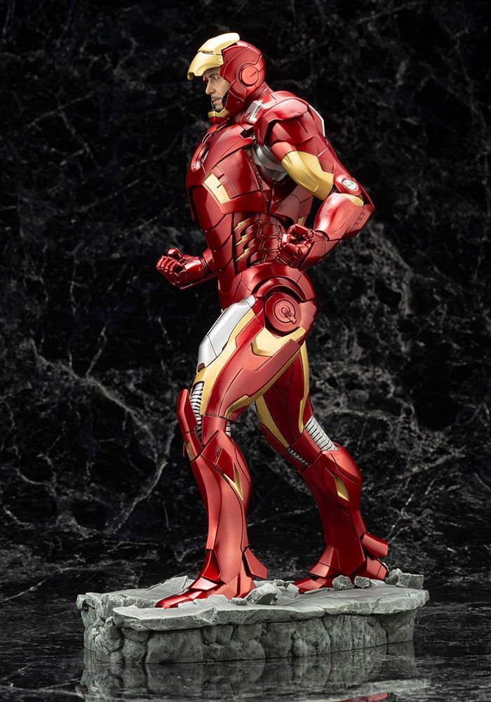Marvel The Avengers ARTFX PVC Statue 1/6 Iron Man Mark 7 32 cm by LAB7 Malta, Europe