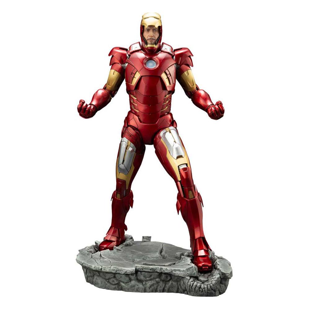 Marvel The Avengers ARTFX PVC Statue 1/6 Iron Man Mark 7 32 cm by LAB7 Malta, Europe