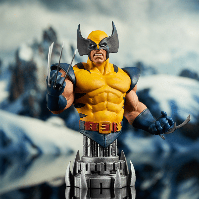 MARVEL - Wolverine (Yellow Outfit) - Mini Bust 2024 SDCC 12.7cm by LAB7 Malta, Europe