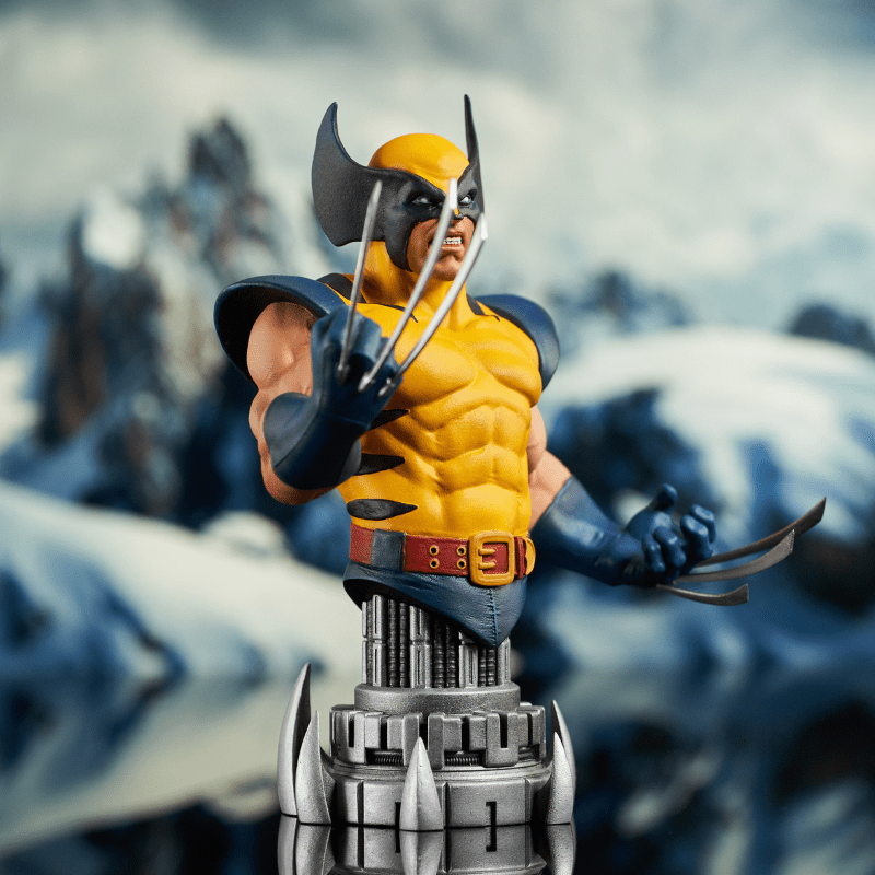 MARVEL - Wolverine (Yellow Outfit) - Mini Bust 2024 SDCC 12.7cm by LAB7 Malta, Europe