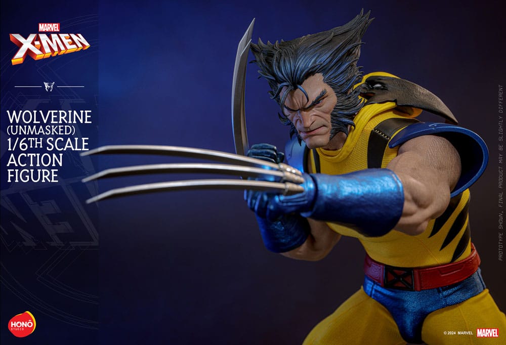 Marvel X - Men Wolverine (Unmasked) 1/6 Scale Action Figure by LAB7 Malta, Europe