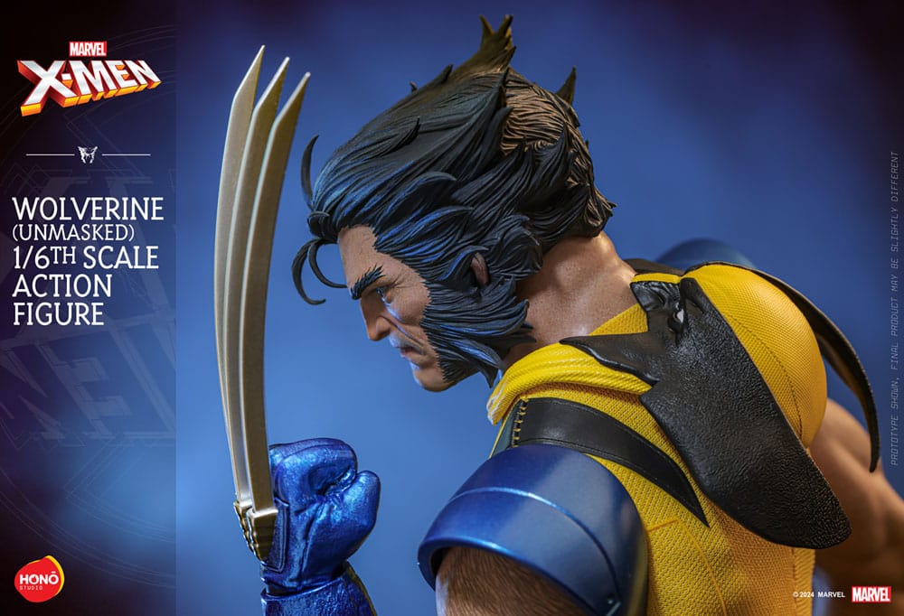 Marvel X - Men Wolverine (Unmasked) 1/6 Scale Action Figure by LAB7 Malta, Europe