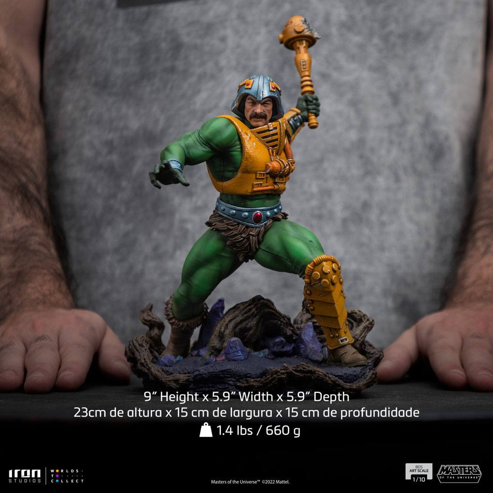 Masters of the Universe BDS Art Scale Statue 1/10 Man - at - Arms by LAB7 Malta, Europe