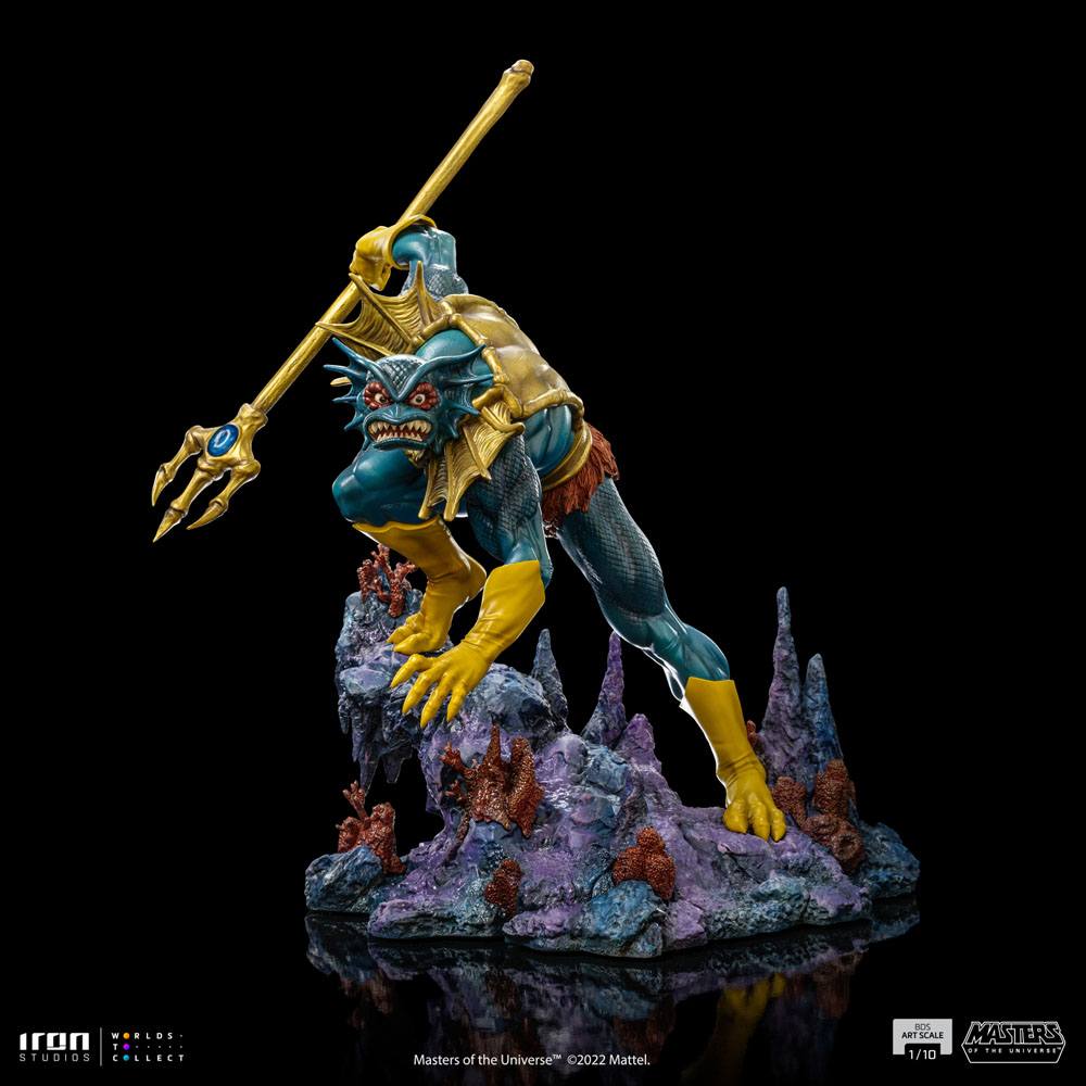 Masters of the Universe BDS Art Scale Statue 1/10 Mer - Man 27 cm by LAB7 Malta, Europe