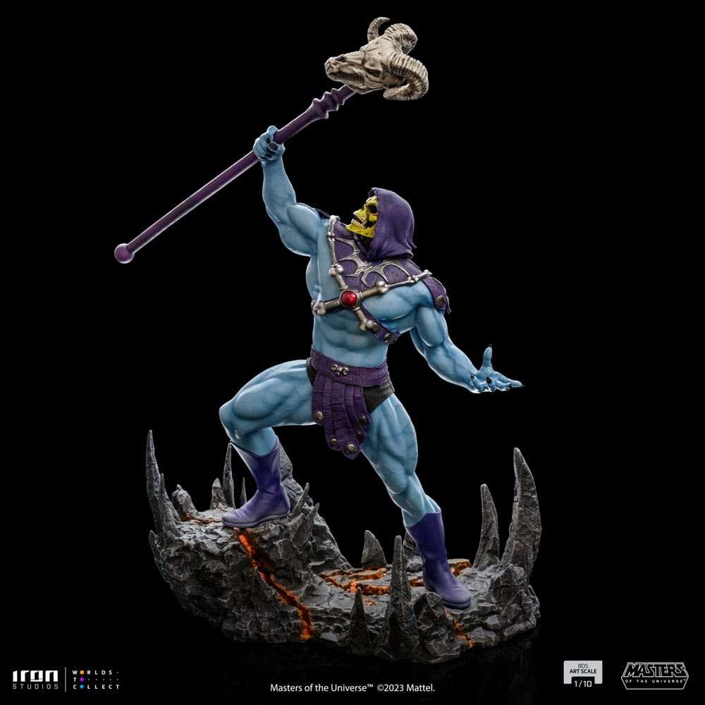 Masters of the Universe BDS Art Scale Statue 1/10 Skeletor 28 cm by LAB7 Malta, Europe
