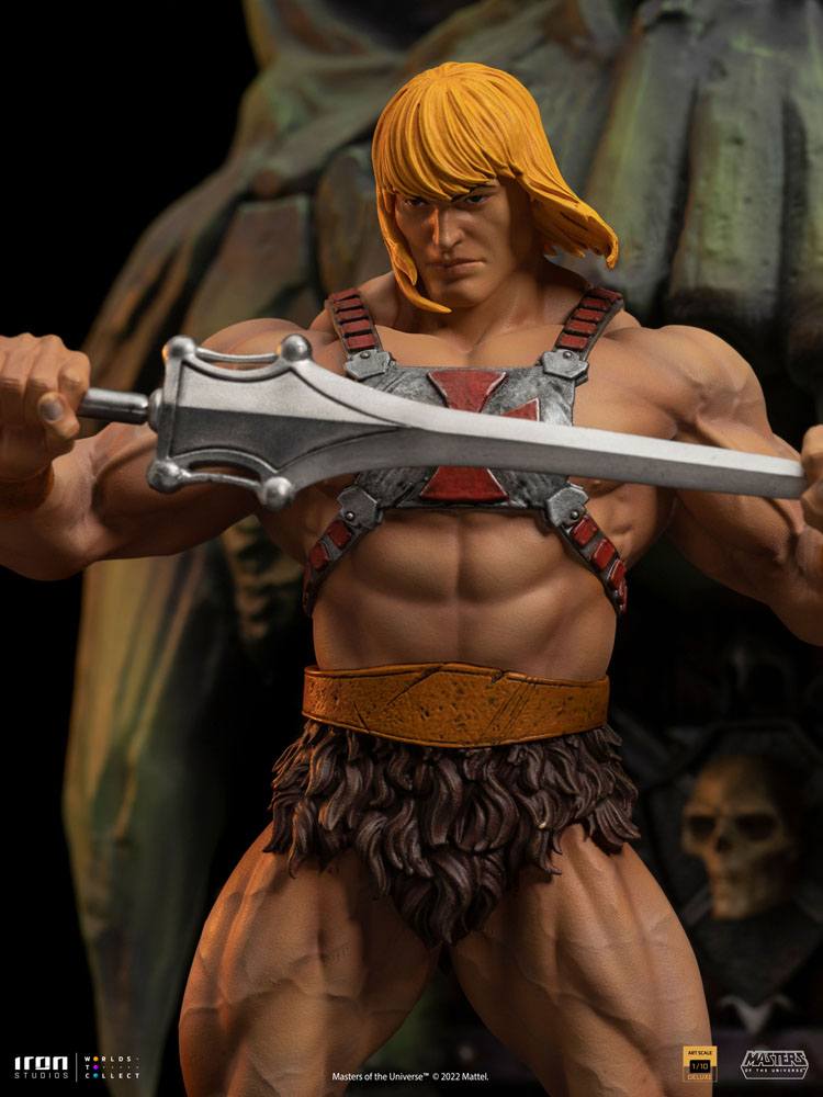 Masters of the Universe Deluxe Art Scale Statue 1/10 He - Man 34 cm by LAB7 Malta, Europe