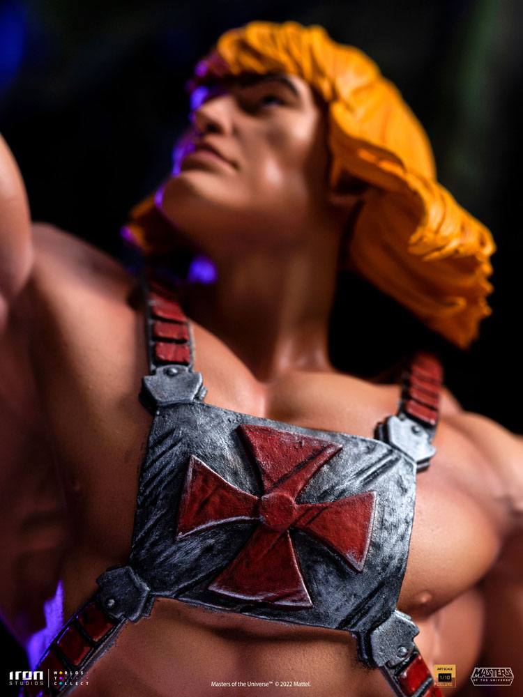 Masters of the Universe Deluxe Art Scale Statue 1/10 He - Man 34 cm by LAB7 Malta, Europe