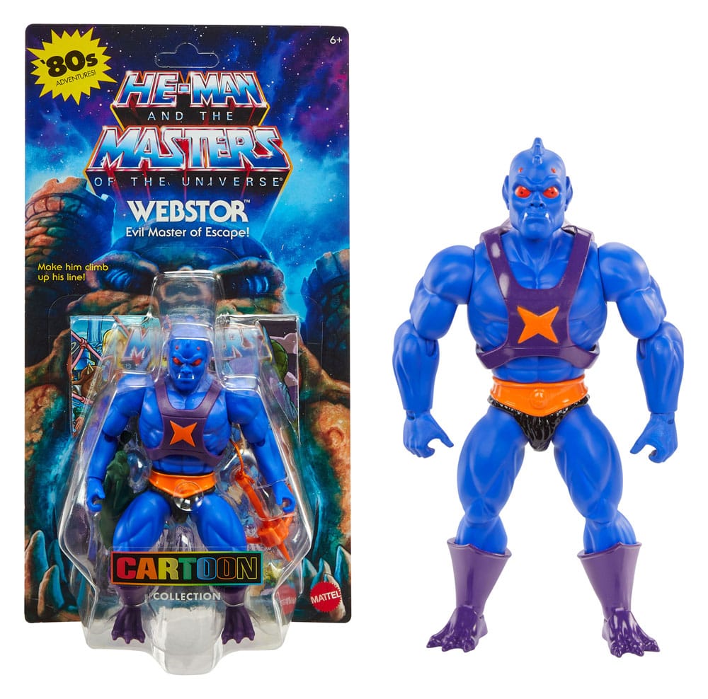 Masters of the Universe Origins Webstor Action Figure | 14 cm Collectible by LAB7 Malta, Europe