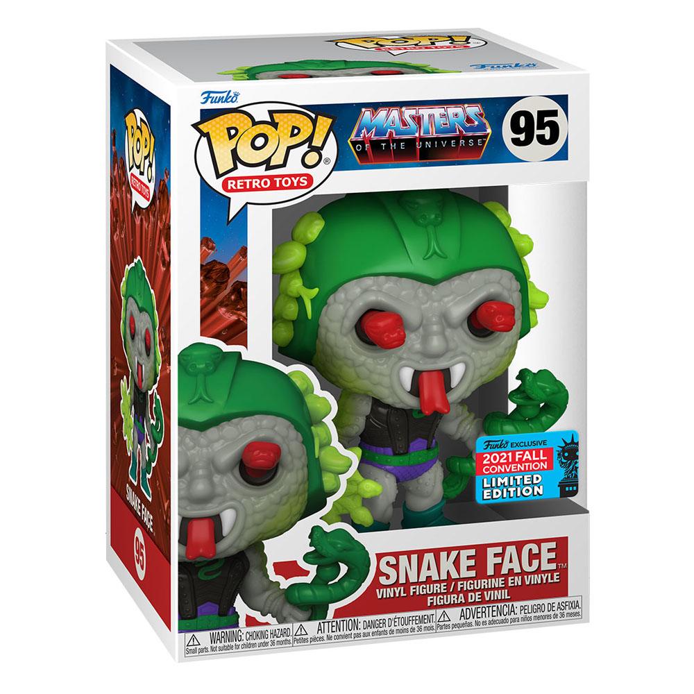 Masters of the Universe POP! Vinyl Figure Snake Face (NYCC/Fall Con.) 9 cm by LAB7 Malta, Europe
