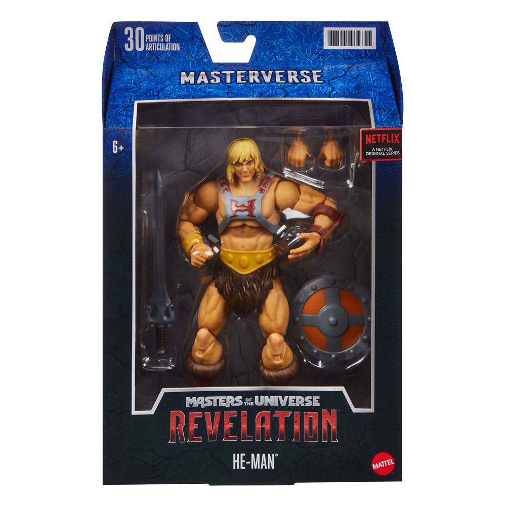 Masters of the Universe: Revelation Masterverse Action Figure 2021 He - Man 18 cm by LAB7 Malta, Europe
