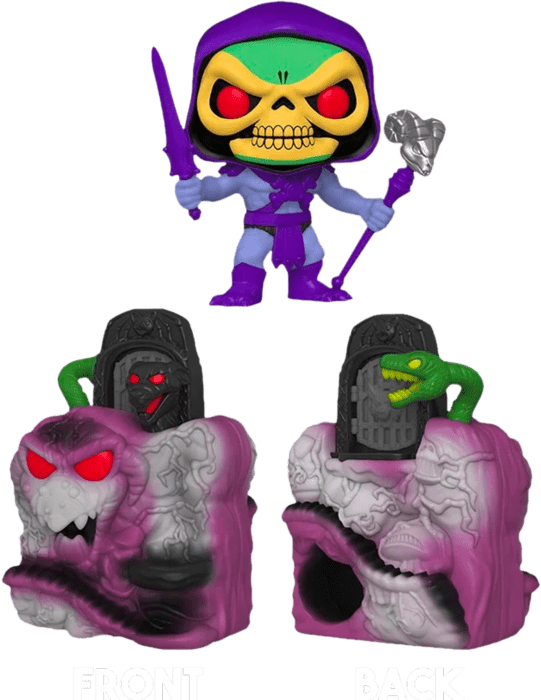 Masters of the Universe - Skeletor with Snake Mountain Funko Pop! Town Vinyl Figure by LAB7 Malta, Europe