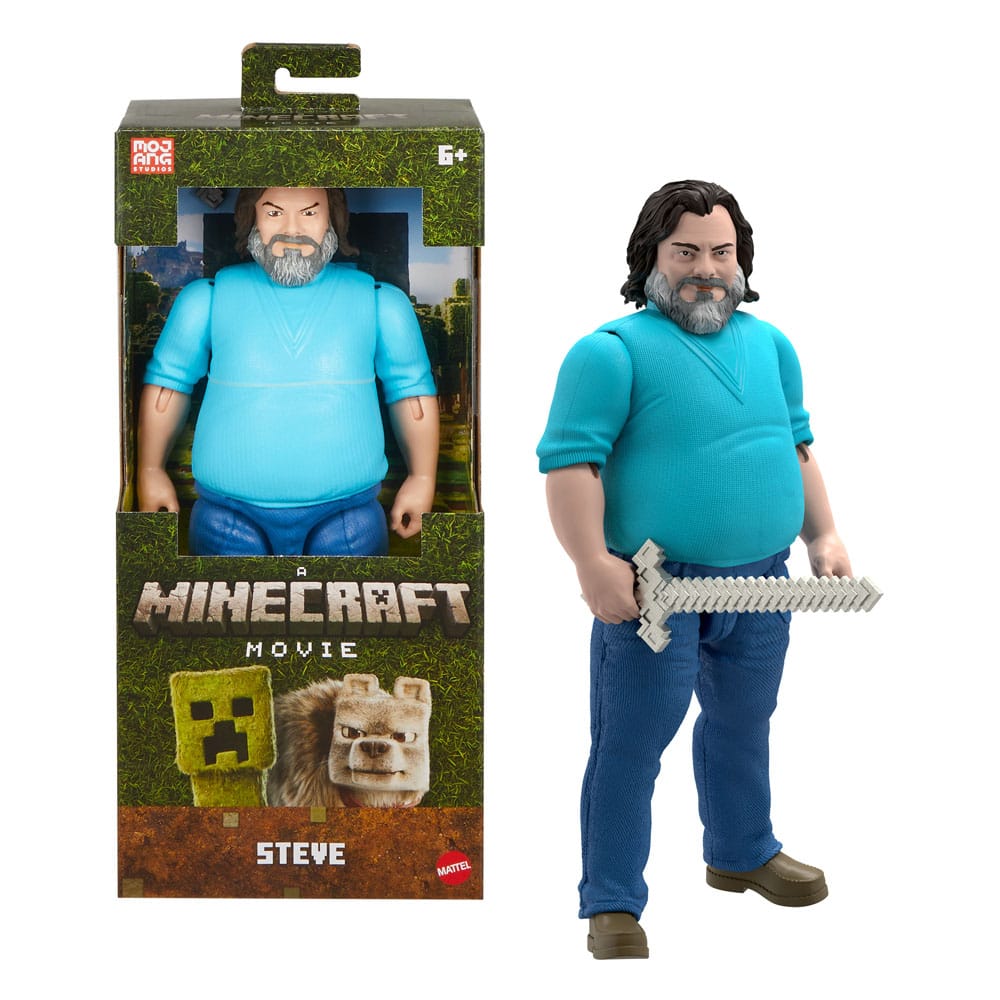 Mattel - A Minecraft Movie Action Figure Large Steve 30 cm
