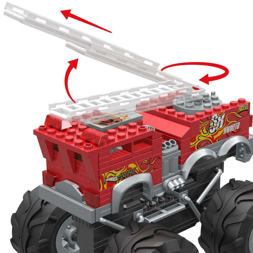 Mattel Hot Wheels Monster Trucks Mega Construx Construction Set HW 5 - Alarm Monster Truck by LAB7 Malta, Europe