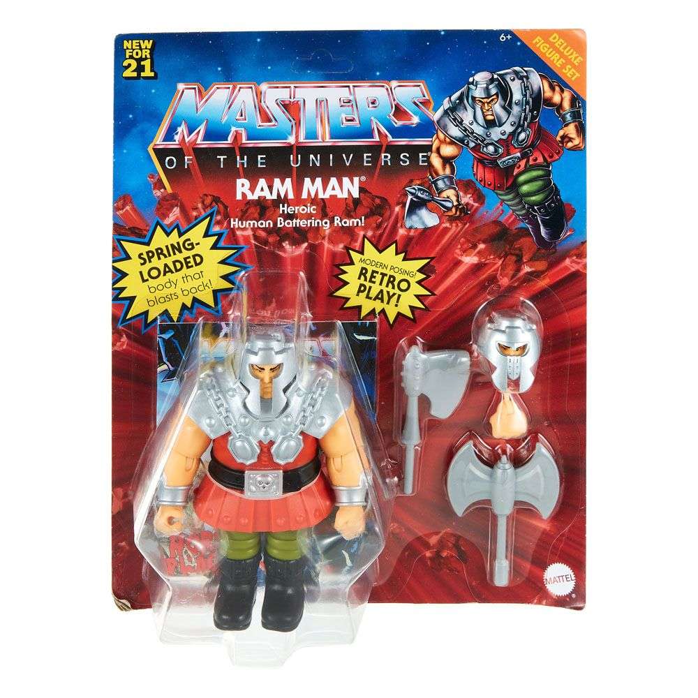 Masters of the Universe Deluxe Action Figure 2021 Ram Man 14 cm in Malta | LAB7