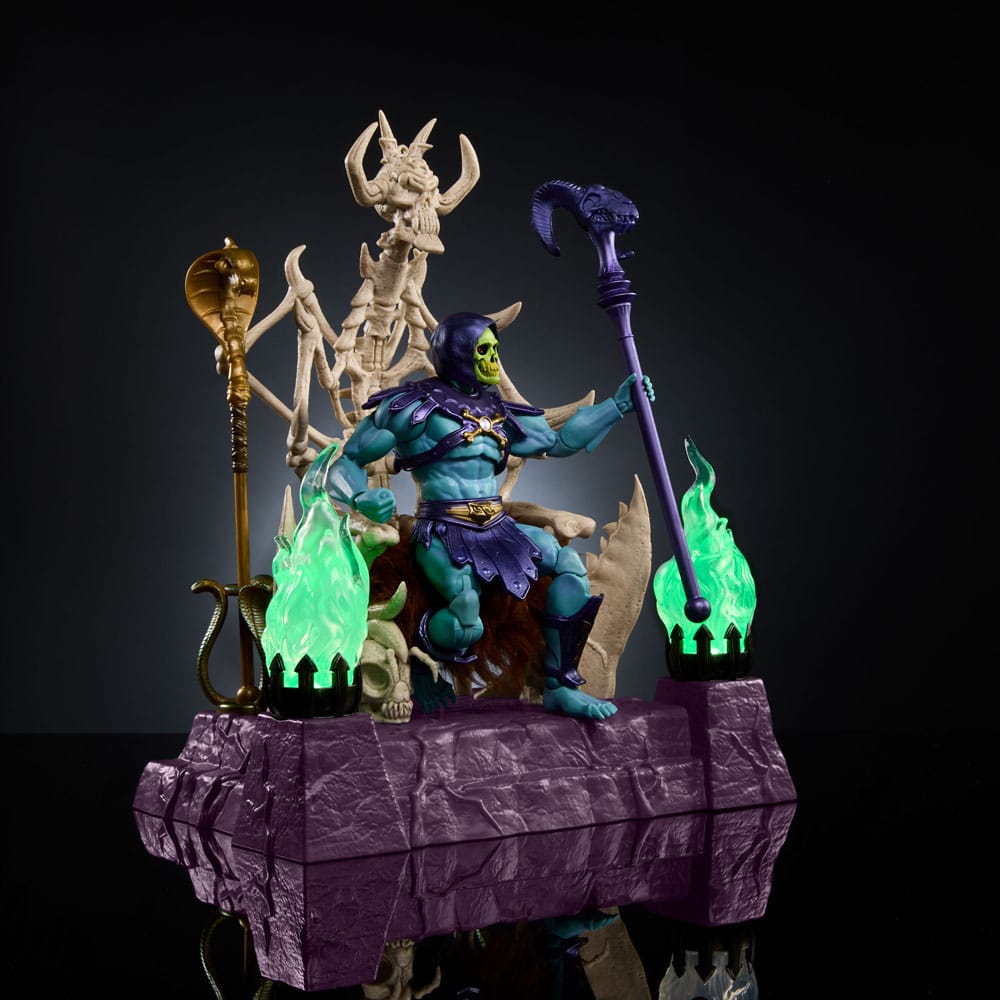 Mattel Masters of the Universe Masterverse Skeletor & Throne 18cm by LAB7 Malta, Europe